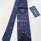 Drakes Handmade Tipped Silk Tie With Tag