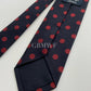 Drakes Polka Dot Handmade Tipped Tie With Tag