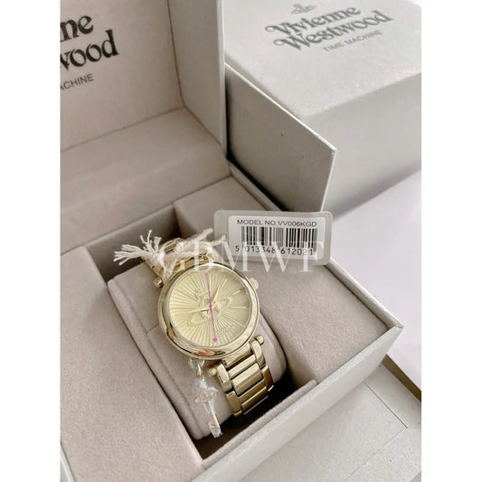 Vivienne Westwood Gold Kensington Watch