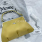Vivienne Westwood Granny Frame Saffiano Leather Bag Kiwi
