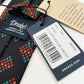 Drakes Handmade Tipped Silk Tie With Tag