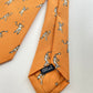 Drakes Badminton Motif Handmade Tipped Silk Tie With Tag Limited Edition