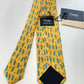 Drakes Monkey Motif Handmade Tie With Tag Limited Edition