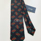 Drakes Handmade Tipped Silk Tie With Tag
