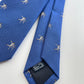 Drakes Tennis Motif Handmade Tipped Silk Tie With Tag Limited Edition