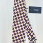 Drakes Handmade Tipped Silk Tie With Tag