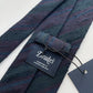 Drakes Multicoloured Hand-rolled Edge Stripe Silk Handmade Tie With Tag