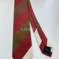 Drakes Handmade Striped Tipped Silk Tie With Tag