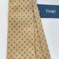Drakes Handmade Tipped Silk Tie With Tag