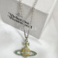 Vivienne Westwood Kika Silver Pendant Necklace