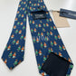 Drakes Handmade Tipped Silk Tie With Tag Teddy Bear Limited Edition