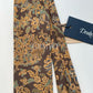 Drakes Handmade Tipped Silk Tie With Tag