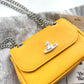 Vivienne Westwood Small Derby Purse Chain Bag Yellow