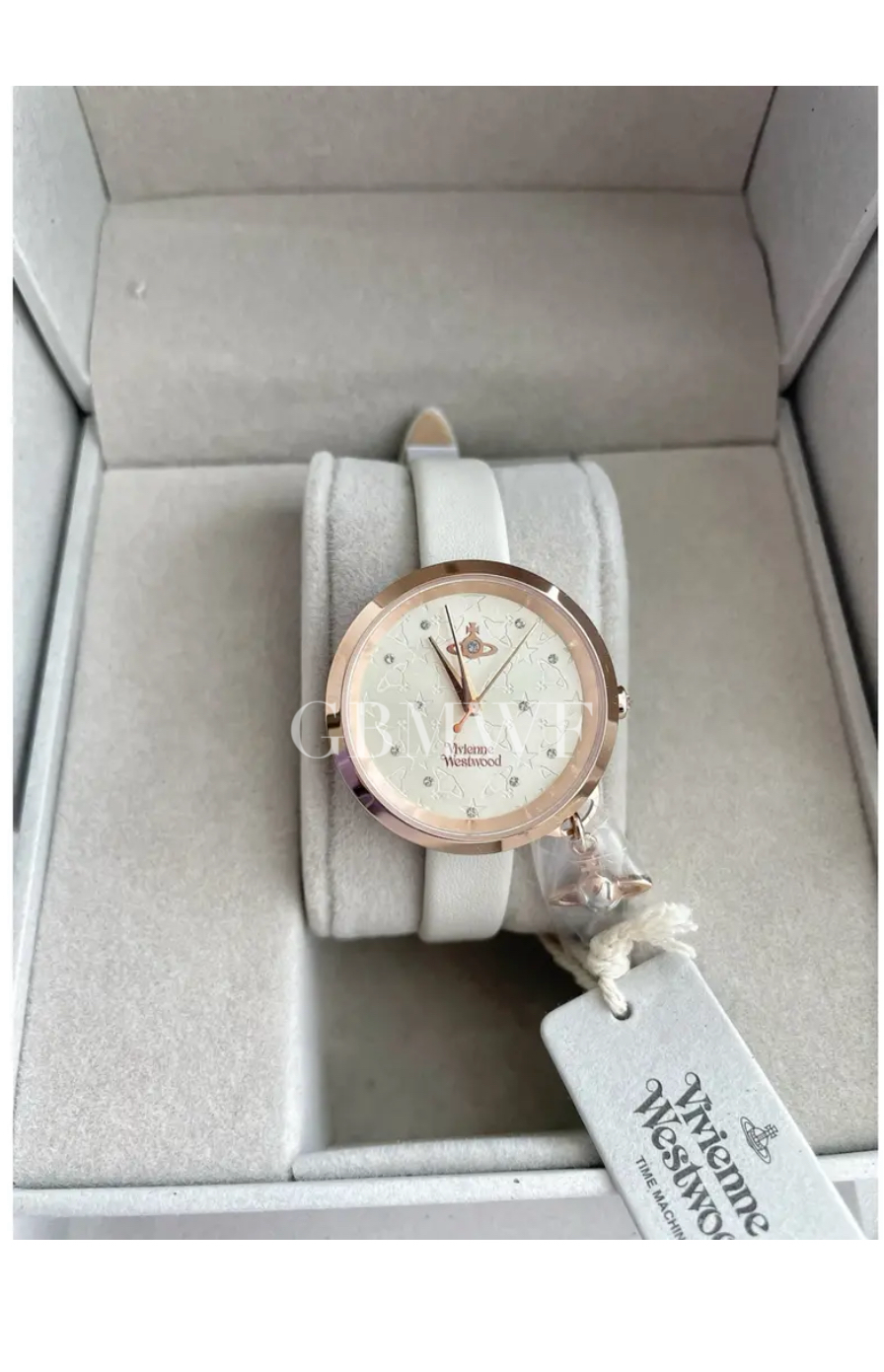 Vivienne Westwood Cream Rose Watch