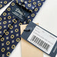 Drakes Handmade Tipped Silk Tie With Tag