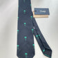 Drakes Parachute Motif Handmade Tipped Silk Tie With Tag Limited Edition