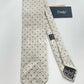 Drakes Handmade Polka Dot Hand-rolled Silk Tie With Tag
