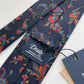 Drakes Handmade Rolled Edge Silk Tie 7cm Wide