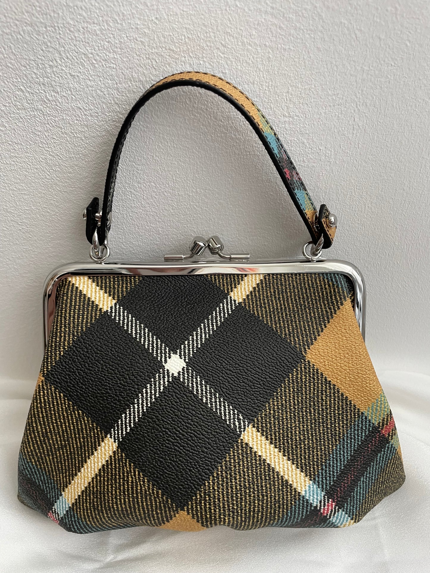 Vivienne Westwood Charlie Frame Tartan Purse Bag