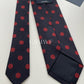 Drakes Polka Dot Handmade Tipped Tie With Tag
