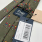 Drakes Handmade Tipped Silk Tie With Tag Football Sports Collection