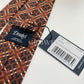 Drakes Handmade Tipped Silk Tie With Tag