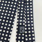 Drakes Handmade Polka Dot Hand-rolled Silk Tie With Tag