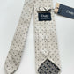 Drakes Handmade Polka Dot Hand-rolled Silk Tie With Tag