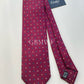Drakes Handmade Tipped Silk Tie With Tag