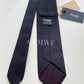 Drakes Handmade Polka Dot Hand-rolled Silk Tie With Tag