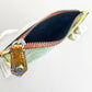 Vivienne Westwood Iridescent Small Flap Card Holder Wallet Metal Orb