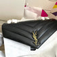Saint Laurent Loulou Medium Black