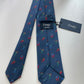 Drakes Short Track Speed Skating Handmade Tipped Silk Tie With Tag