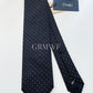 Drakes Handmade Tipped Silk Tie With Tag