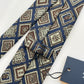 Drakes Handmade Tipped Silk Tie With Tag