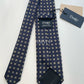 Drakes Handmade Tipped Silk Tie With Tag