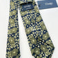 Drakes Handmade Tipped Silk Tie With Tag