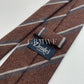 lDrakes Handmade Striped Tipped Cashmere Tie With Tag
