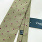 Drakes Handmade Polka Dot Hand-rolled Silk Tie With Tag
