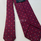Drakes Handmade Tipped Silk Tie With Tag