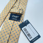 Drakes Handmade Tipped Silk Tie With Tag