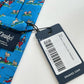 Drakes Men with Dog Handmade Tipped Silk Tie With Tag Limited Edition