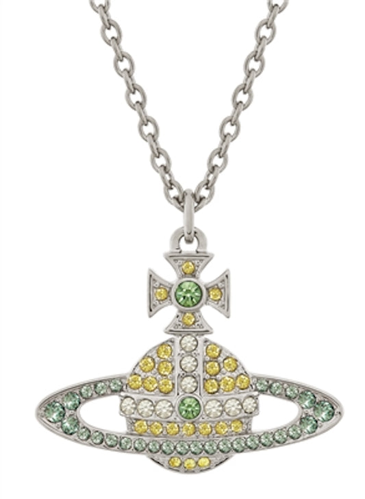 Vivienne Westwood Kika Silver Pendant Necklace