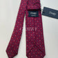 Drakes Handmade Tipped Silk Tie With Tag