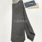 Drakes Handmade Polka Dot Tipped Silk Tie With Tag