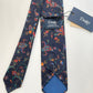 Drakes Handmade Rolled Edge Silk Tie 7cm Wide