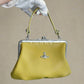 Vivienne Westwood Granny Frame Saffiano Leather Bag Kiwi