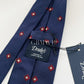 Drakes Handmade Tipped Silk Tie With Tag