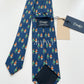 Drakes Handmade Tipped Silk Tie With Tag Teddy Bear Limited Edition
