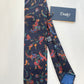 Drakes Handmade Rolled Edge Silk Tie 7cm Wide